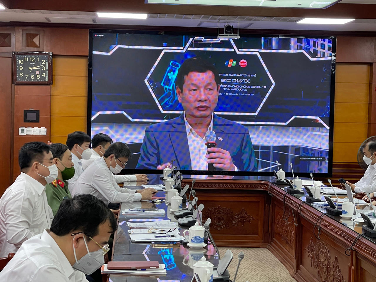 Hải Dương tổ chức Hội thảo trực tuyến về giải pháp “eCovax” – Chuyển đổi số phòng, chống dịch COVID-19