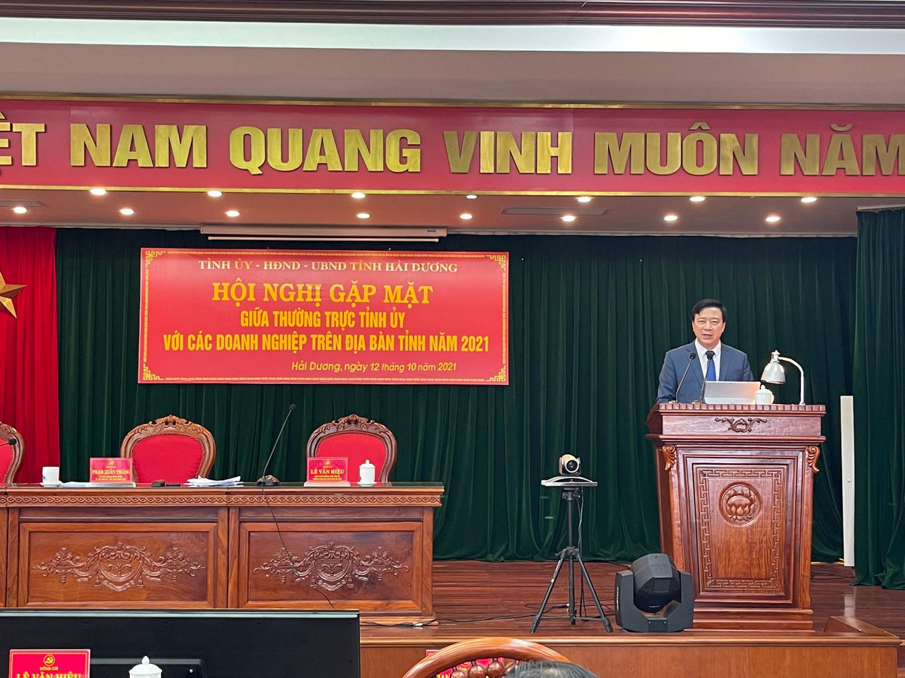 Bí thư Hải Dương: Doanh nghiệp đóng góp nhiều vào phát triển kinh tế - xã hội
