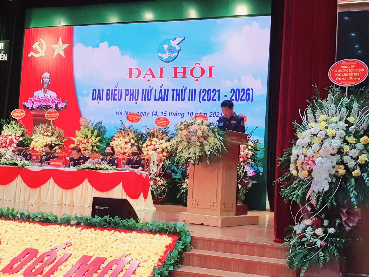 Phụ nữ Cảnh sát biển Đoàn kết - Bản lĩnh - Trí tuệ - Đổi mới và khát vọng cống hiến 