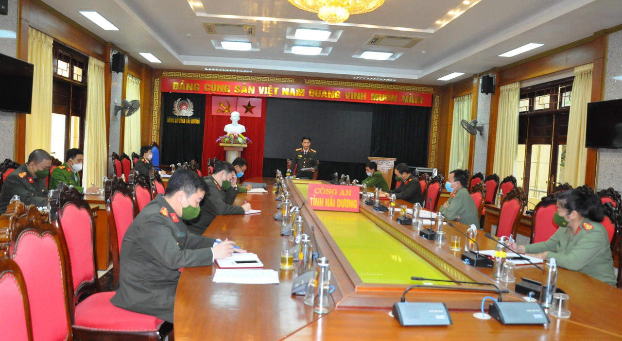 Công an Hải Dương tiếp tục triển khai các biện pháp phòng, chống dịch COVID-19