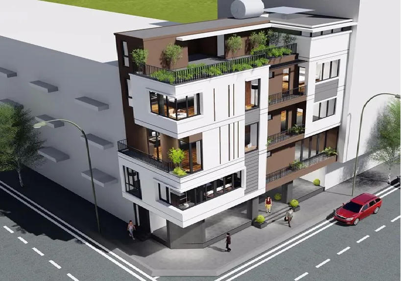 Những mẫu nhà phố 2 mặt tiền đẹp và hiện đại