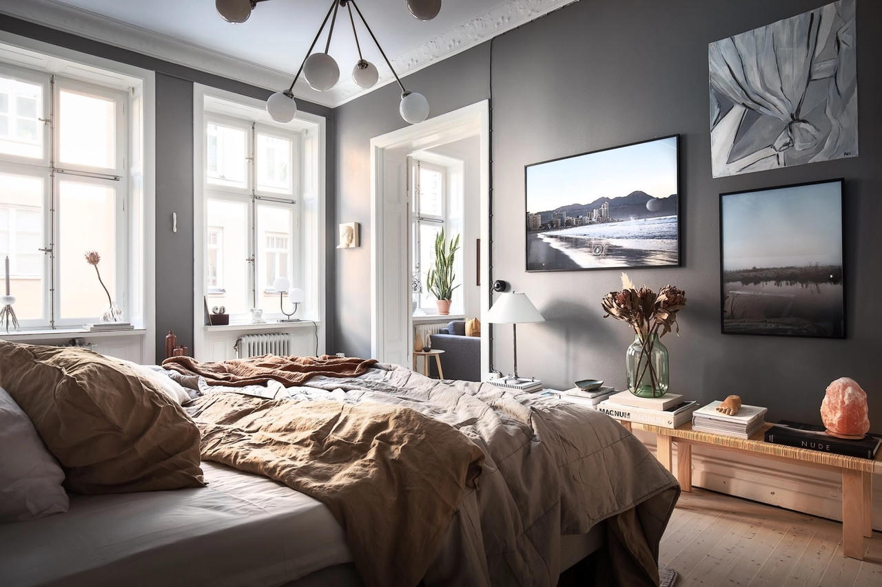 Căn hộ 57m² với cách sắp xếp không gian tận dụng ánh sáng thông minh