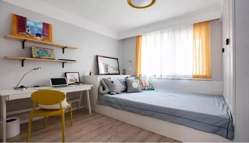 Căn hộ 75m² với thiết kế khu vực lưu trữ thông minh dành cho vợ chồng trẻ