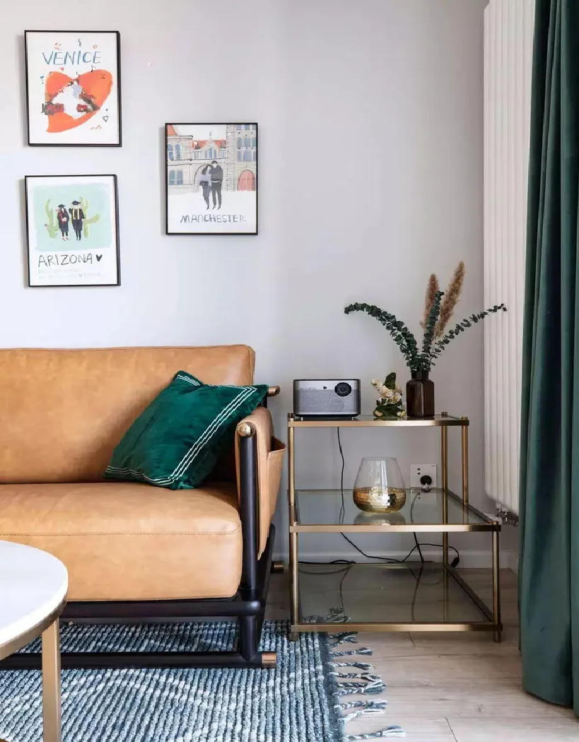 Căn hộ 75m² với thiết kế khu vực lưu trữ thông minh dành cho vợ chồng trẻ