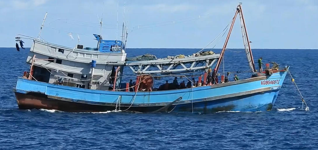 Cảnh sát biển kiên quyết xử lý vi phạm khai thác IUU