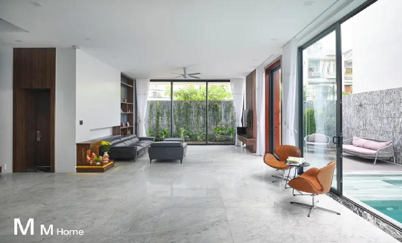 Nhà 3 tầng gây thương nhớ với 'khu vườn trên mây'