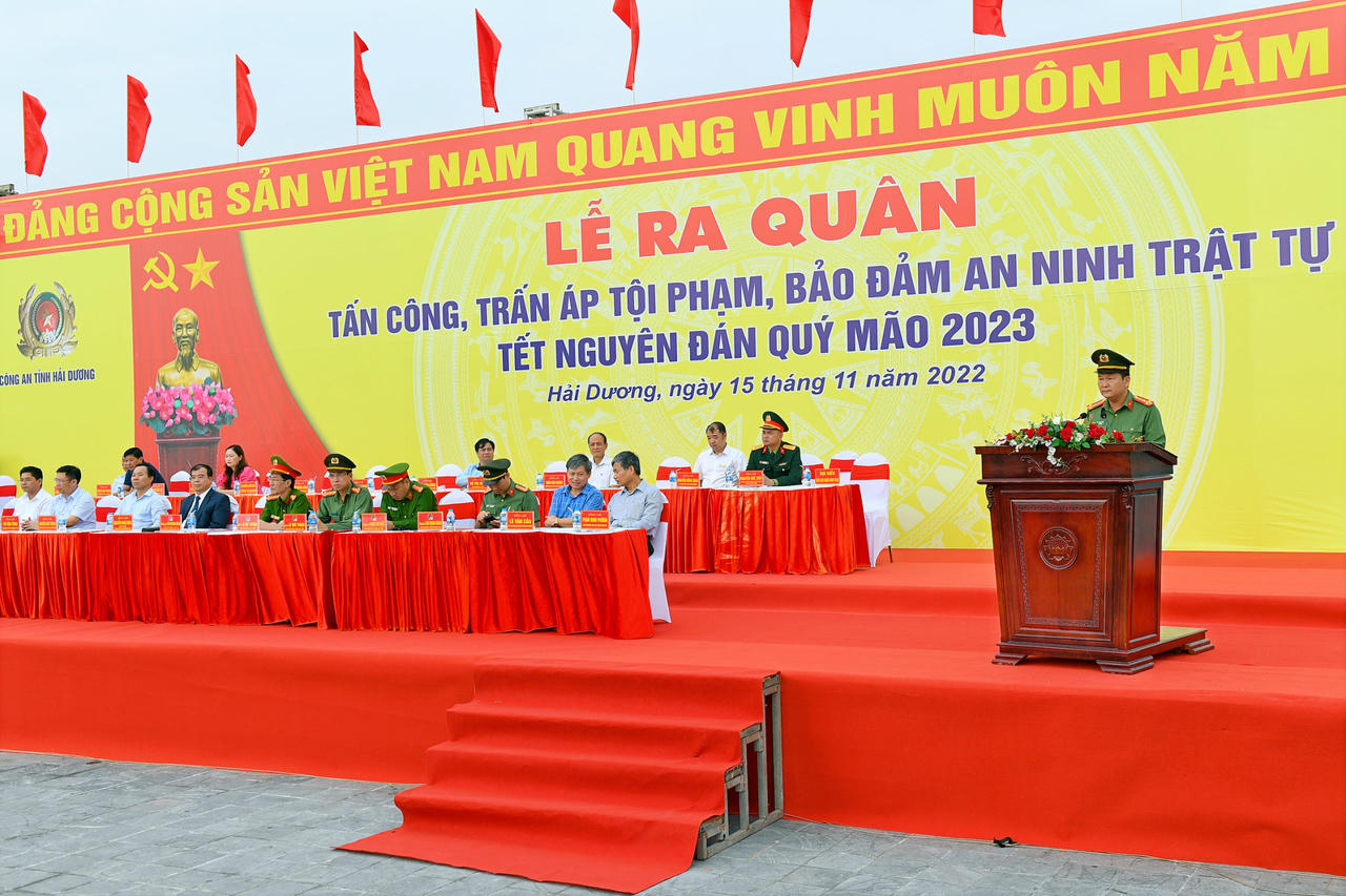 Công an loạt tỉnh, thành ra quân bảo đảm an ninh trật tự dịp Tết Quý Mão 2023