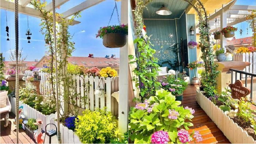 Bà mẹ 40 tuổi sở hữu khu vườn sân thượng đẹp hút hồn dù kinh nghiệm chỉ là số 0