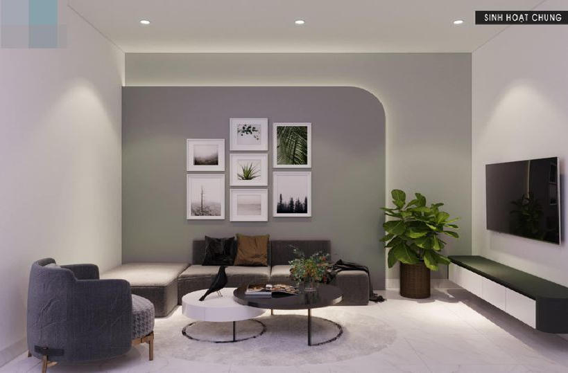 Nhà ống 3 tầng hiện đại với thiết kế đẹp, không một góc chết