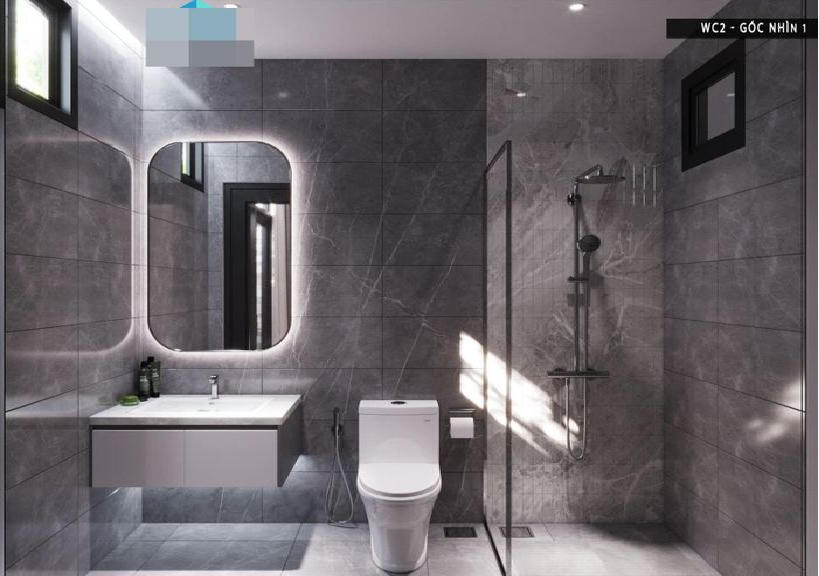 Nhà ống 3 tầng hiện đại với thiết kế đẹp, không một góc chết