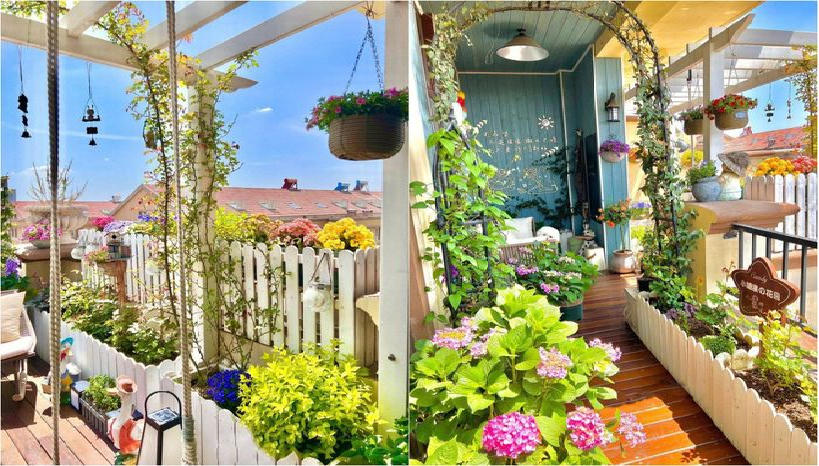 Bà mẹ 40 tuổi sở hữu khu vườn sân thượng đẹp hút hồn dù kinh nghiệm chỉ là số 0