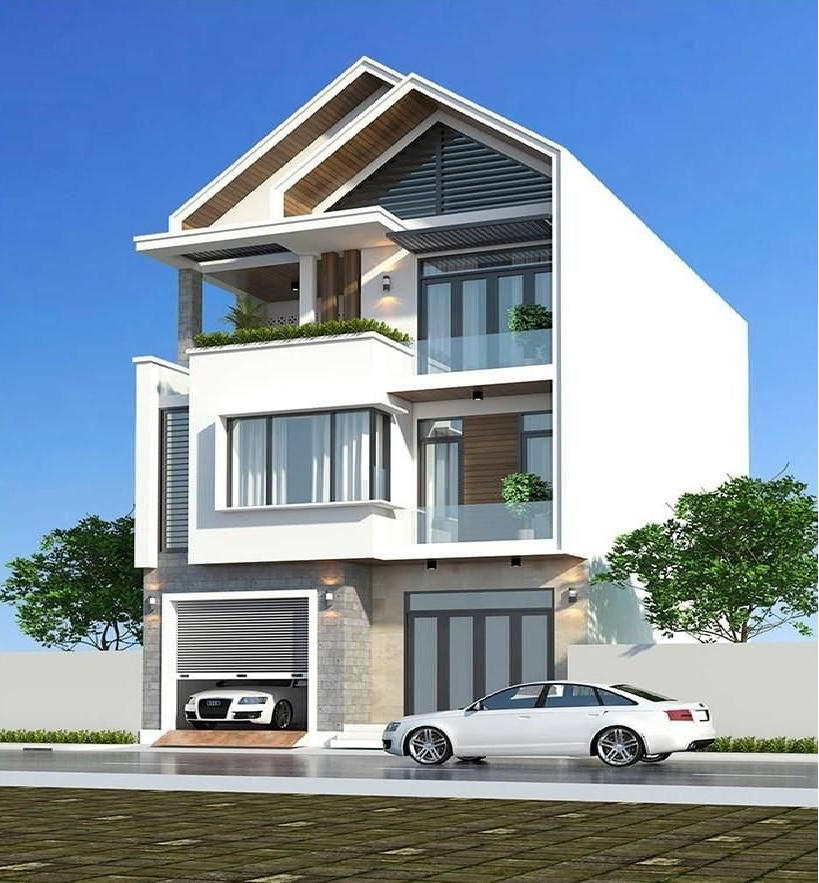 Khám phá mẫu nhà phố 3 tầng hiện đại, không gian sống sang như khách sạn