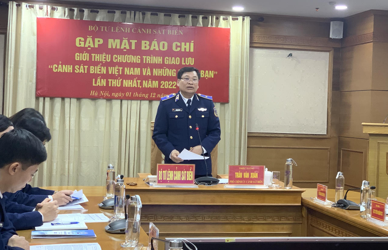 Sắp diễn ra Chương trình giao lưu 'Cảnh sát biển Việt Nam và những người bạn'