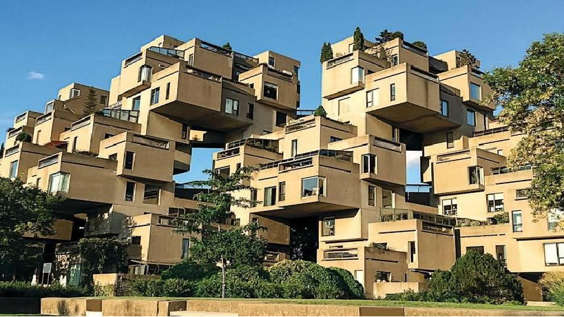 Ngôi nhà 'kỳ dị' nhất thế giới với 354 khối lập phương bằng bê tông giống nhau ghép lại