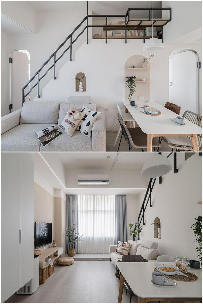 Căn hộ 55m² hơn 20 năm tuổi khang trang ngỡ ngàng sau khi cải tạo