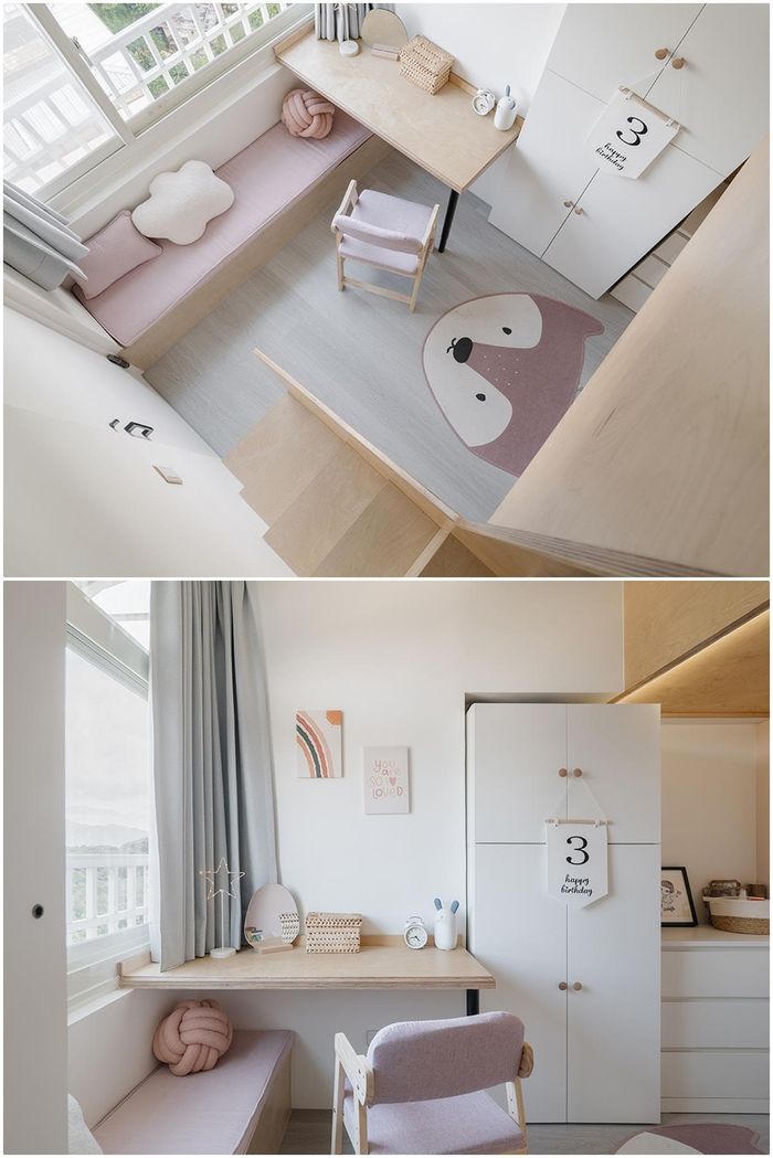 Căn hộ 55m² hơn 20 năm tuổi khang trang ngỡ ngàng sau khi cải tạo