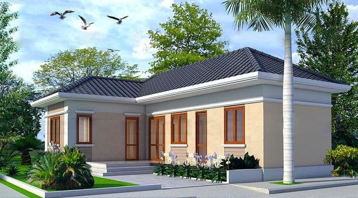 Nhà ống ở nông thôn đông ấm, hè mát với không gian đậm chất resort