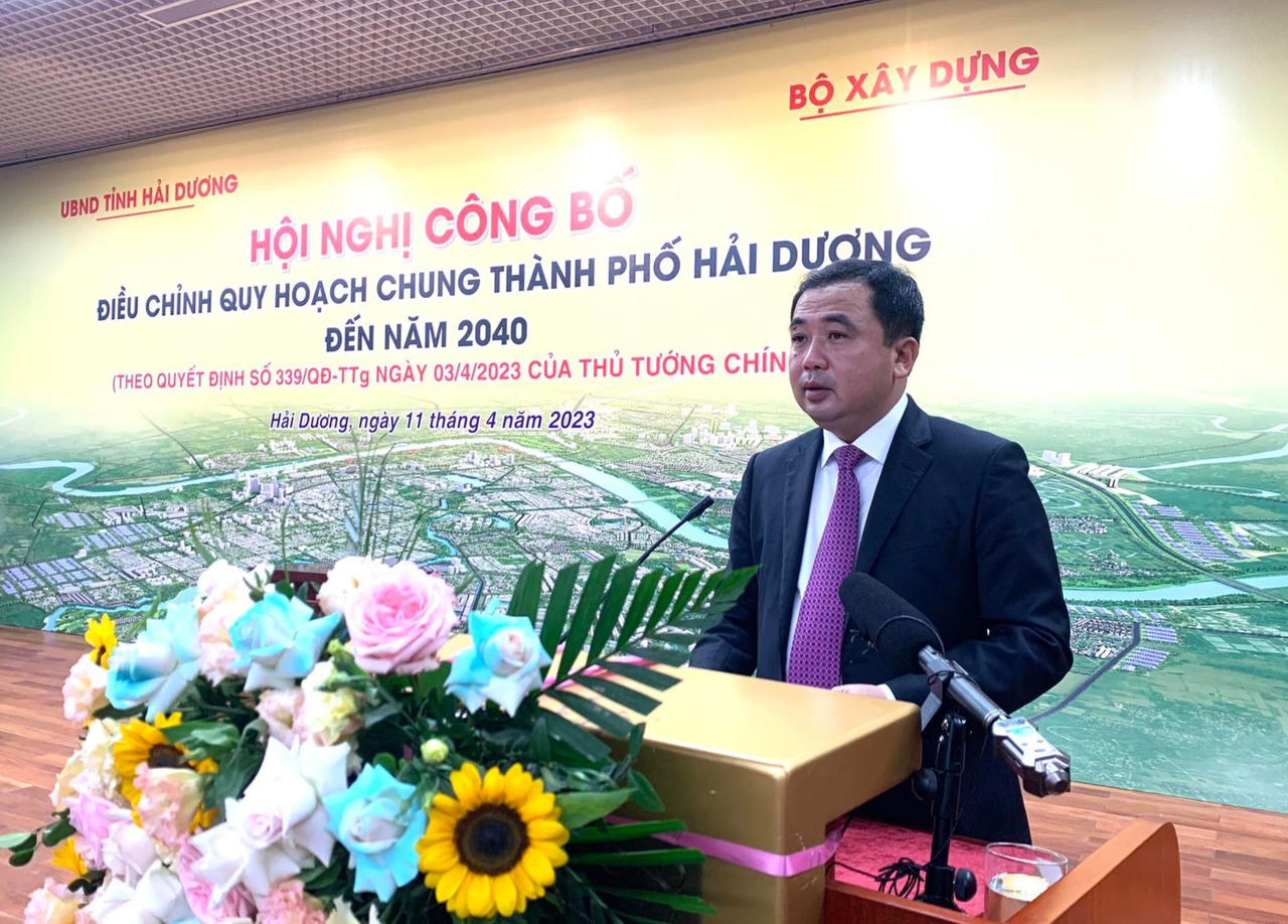 Công bố điều chỉnh quy hoạch chung TP Hải Dương đến năm 2040
