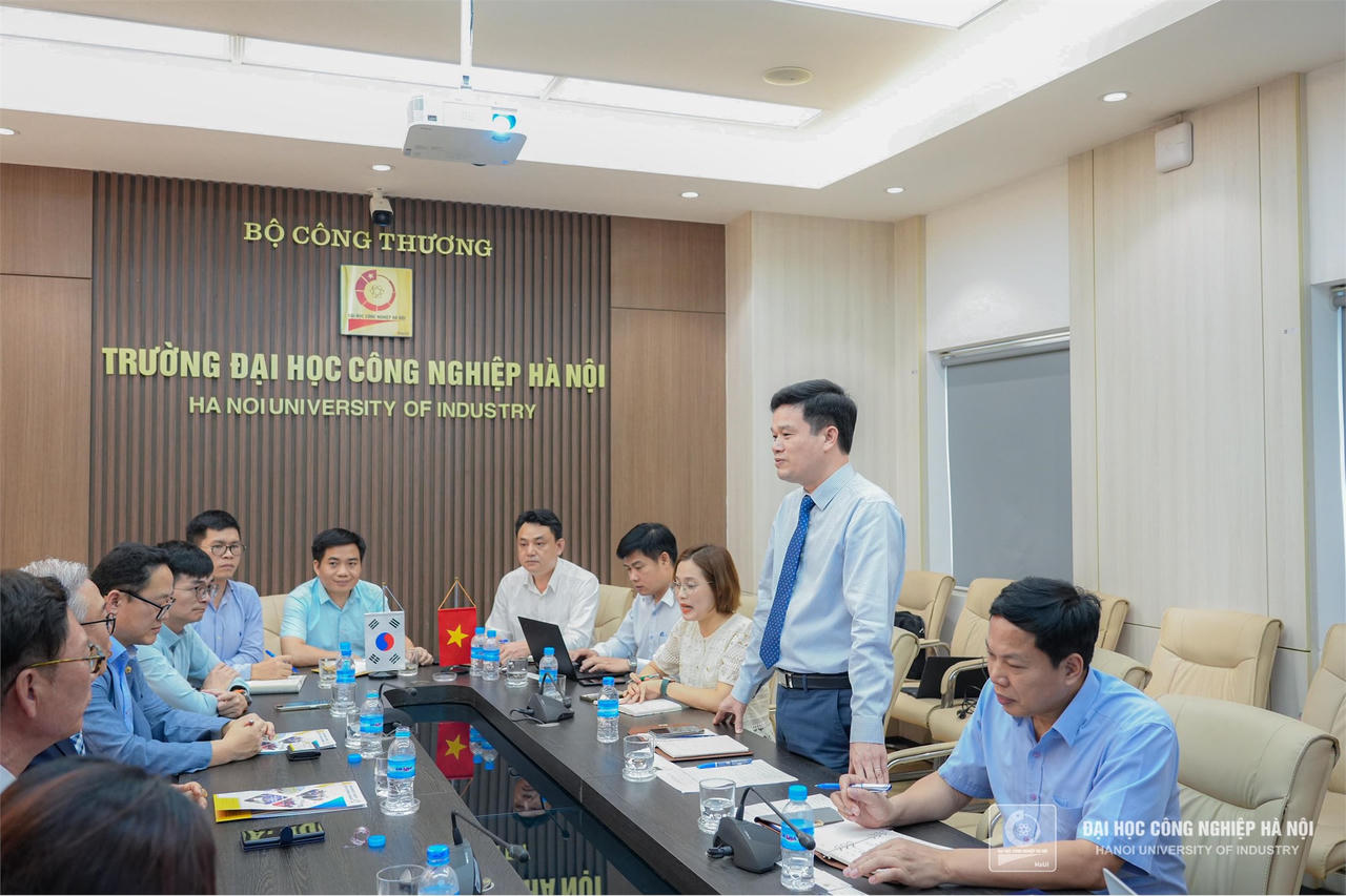 Đại học Công nghiệp Hà Nội mở rộng hợp tác với Hiệp hội kỹ sư lành nghề Hàn Quốc