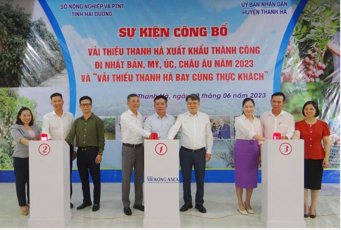 Quả vải Hải Dương ngày càng nâng tầm giá trị, 'bay cao bay xa hơn'