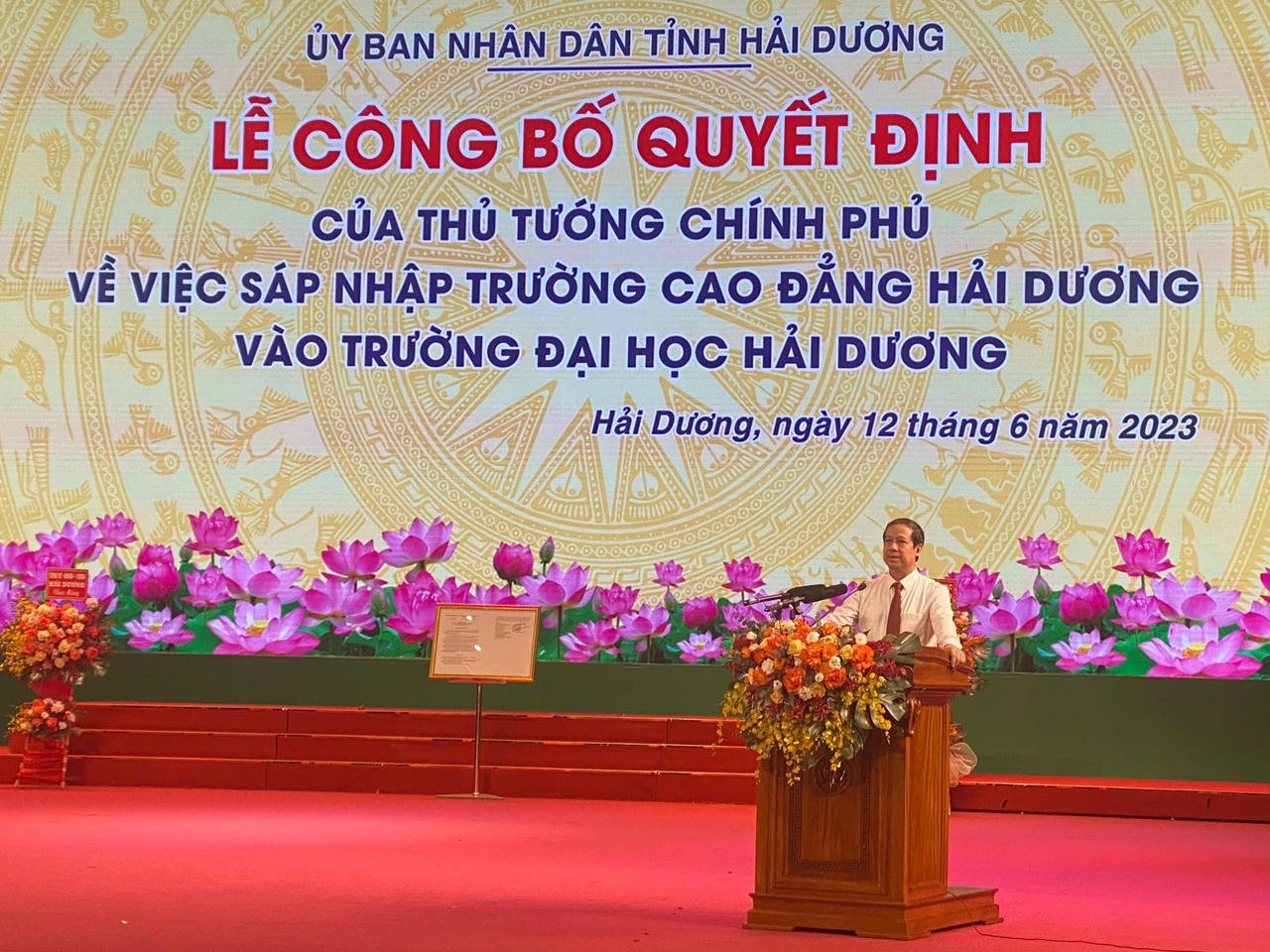 Sáp nhập Cao đẳng Hải Dương vào Đại học Hải Dương 