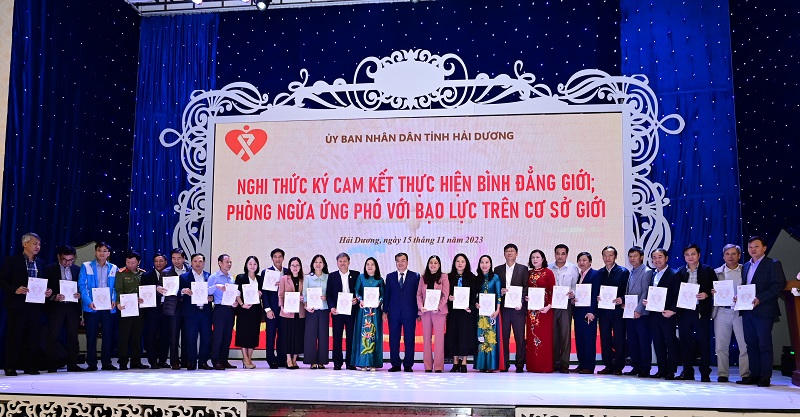 Hải Dương sẽ thu hút mọi nguồn lực dành cho công tác bình đẳng giới