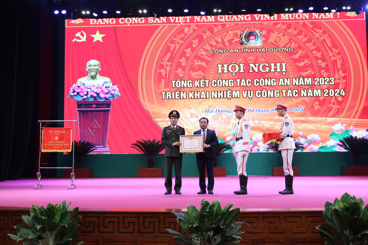 Ghi nhận sự nỗ lực của Công an tỉnh Hải Dương