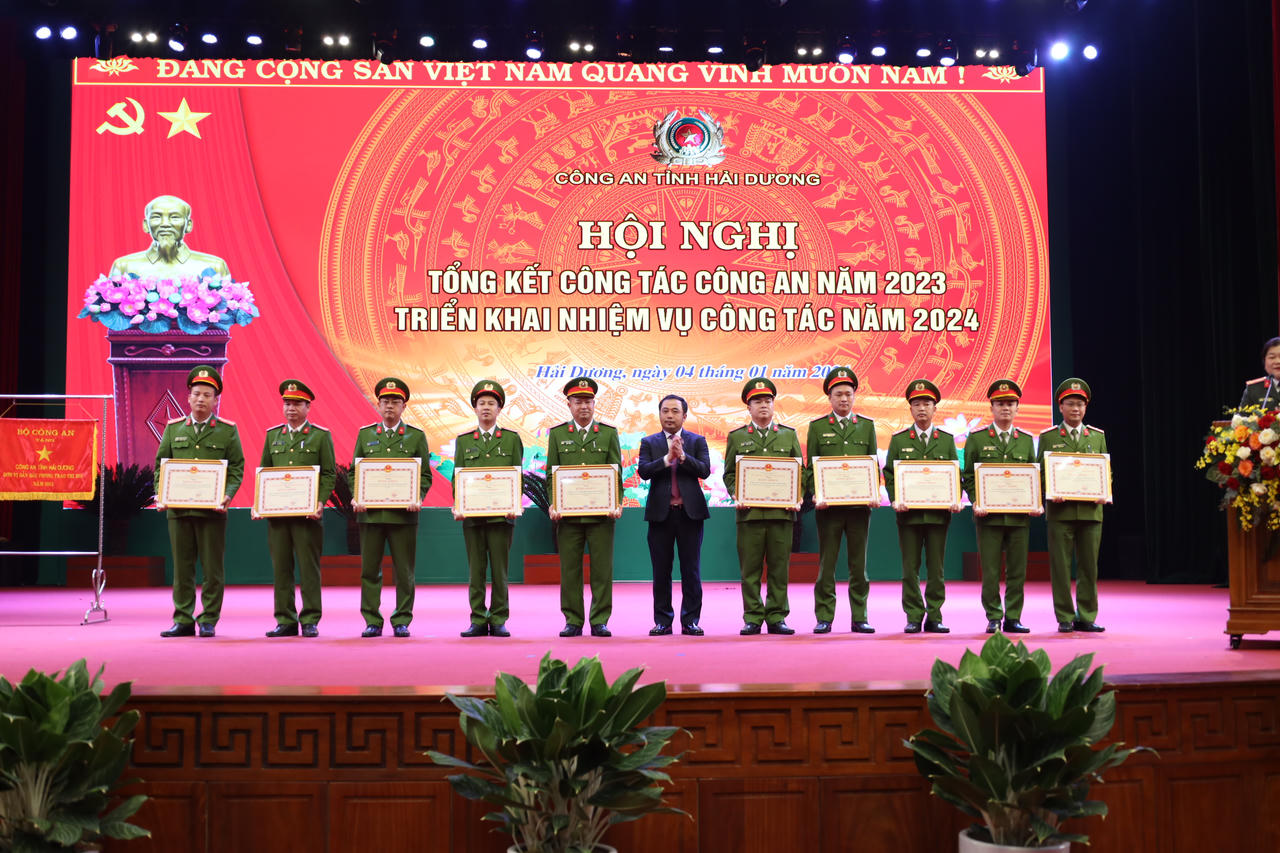 Ghi nhận sự nỗ lực của Công an tỉnh Hải Dương