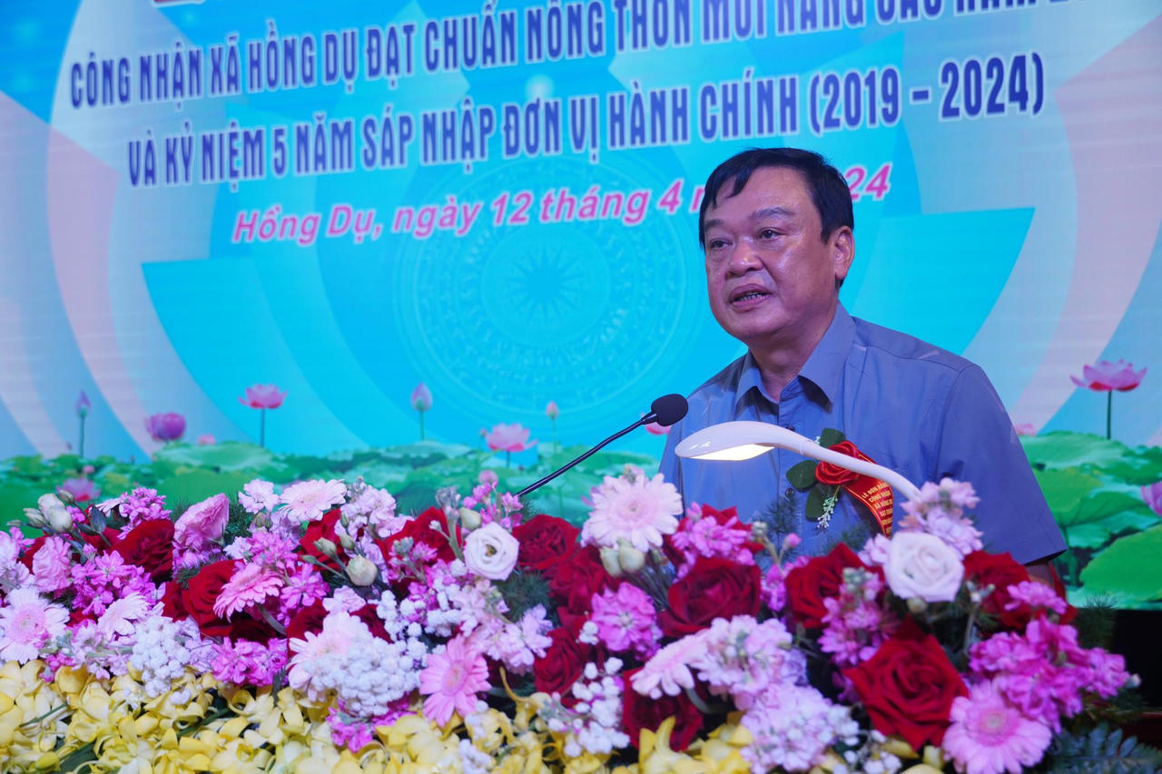 Vượt mọi khó khăn, xã Hồng Dụ (Hải Dương) vươn lên đạt chuẩn Nông thôn mới nâng cao