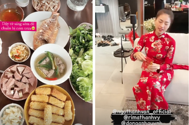  Tóc Tiên trong ngày mùng 2. (Ảnh: IG)