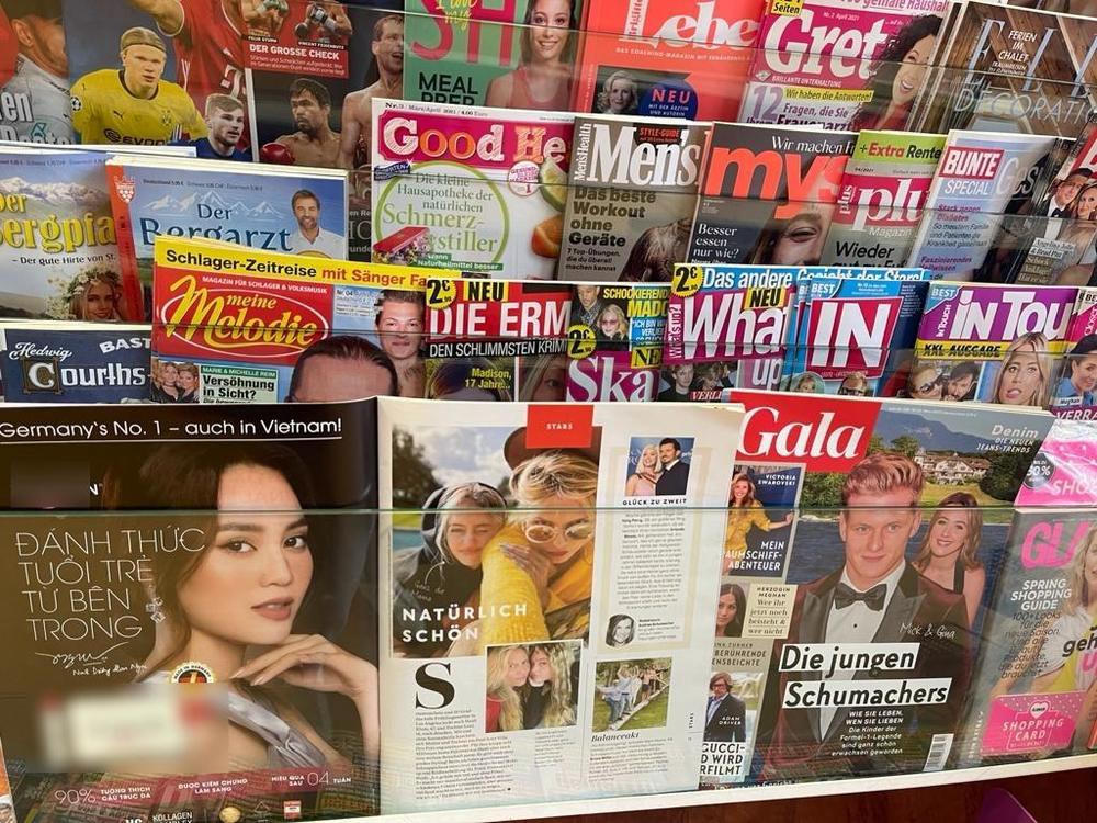 Ninh Dương Lan Ngọc xuất hiện trên tạp chí tại Đức?