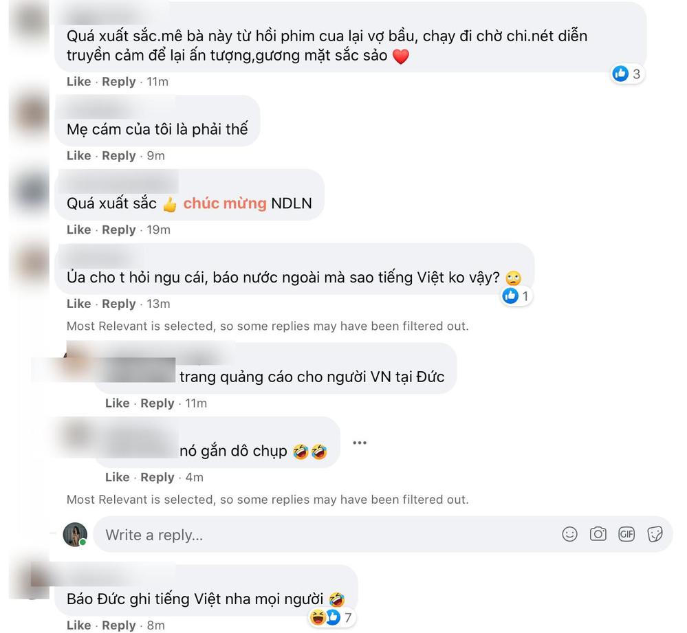 Ninh Dương Lan Ngọc xuất hiện trên tạp chí tại Đức?