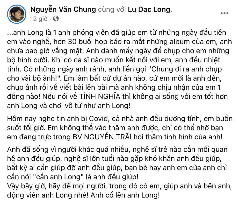 MC Đại Nghĩa sáng phát hàng chục tấn rau củ, khuya ăn tạm bánh giò; sao Việt kêu gọi ủng hộ nam diễn viên cả nhà 4 người mắc COVID-19