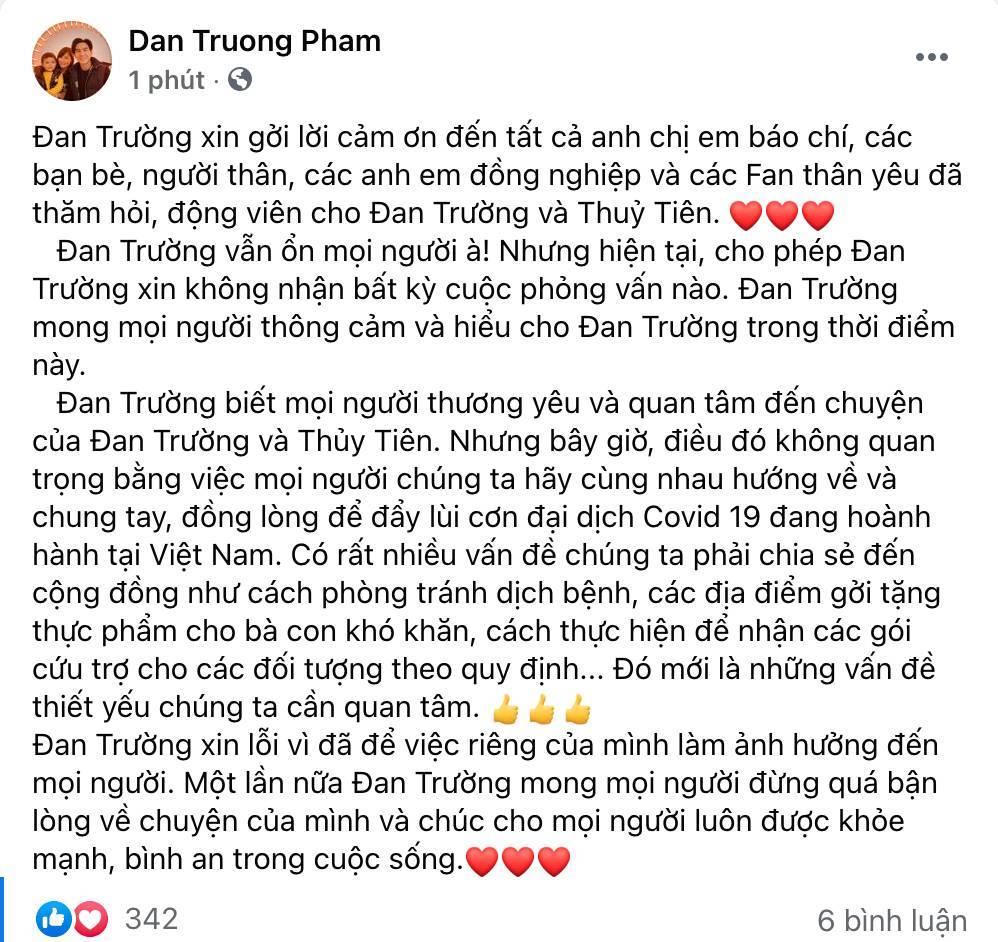 Ca sĩ Tùng Dương kêu gọi hơn 3 tỷ đồng giúp TP HCM chống dịch; Xuân Lan bức xúc khi làm từ thiện lại bị chỉ trích