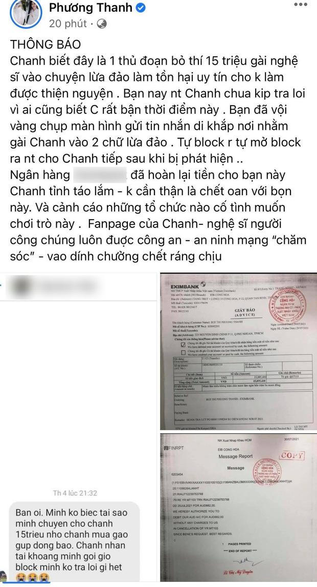 Phương Thanh lên tiếng khi bị tố chiếm đoạt tiền từ thiện; Thanh Thảo giãi bày khi cover ca khúc của Hiền Hồ 