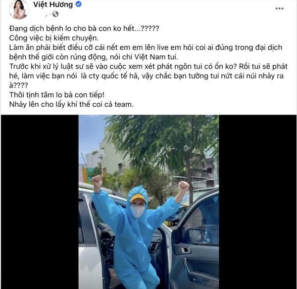 Việt Hương tức giận khi bận làm từ thiện vẫn bị kiếm chuyện; Thanh Lam khoe khảnh khắc tình tứ với chồng sắp cưới trong lúc giãn cách