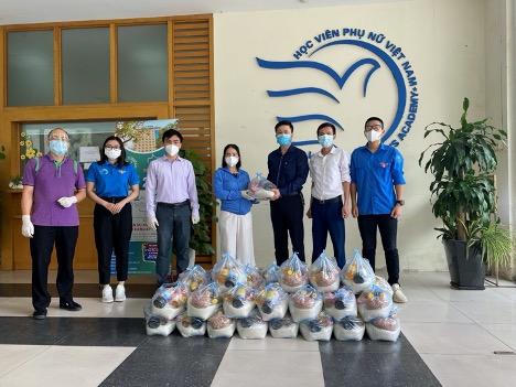 Học viện Phụ nữ Việt Nam hỗ trợ kịp thời cho sinh viên bị ảnh hưởng bởi dịch bệnh COVID-19