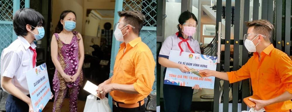 Ngọc Sơn hát tri ân tuyến đầu; Sao Việt tại TP HCM đi làm ngày đầu tiên nới lỏng giãn cách