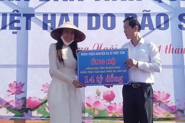 Phía ca sĩ Thuỷ Tiên cảm ơn tỉnh Hà Tĩnh xác minh đã nhận 40 tỷ; Phương Oanh đáp trả khi bị chê vóc dáng