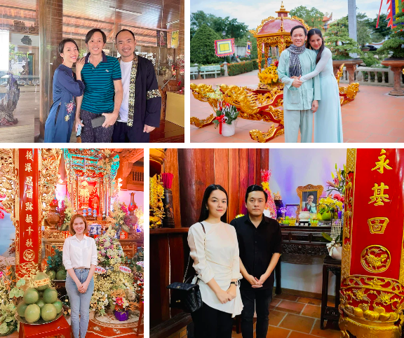 Cận cảnh Nhà thờ Tổ sơn son thếp vàng của NS Hoài Linh