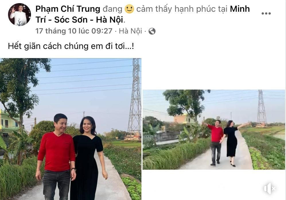 Chí Trung hạnh phúc bên bạn gái doanh nhân kém 18 tuổi