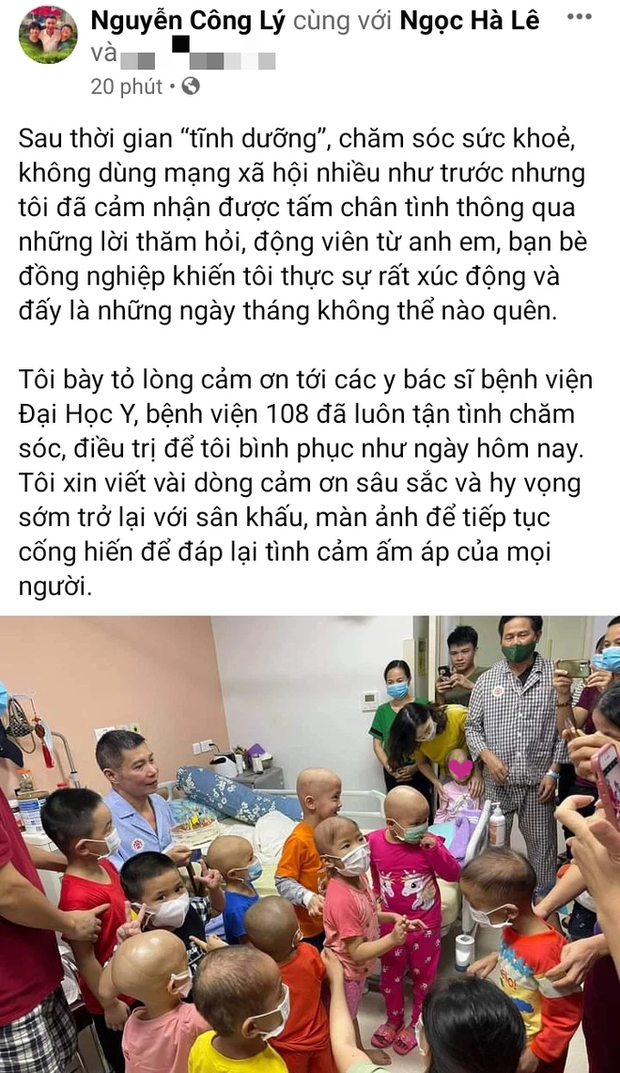 Mạnh Trường và bà xã hạnh phúc kỷ niệm 13 năm ngày cưới, Công Lý tình cảm bên vợ kém tuổi sau 3 tháng nhập viện điều trị