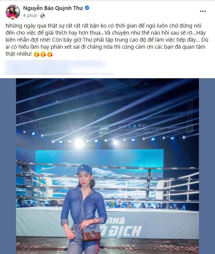 Thủy Tiên khoe được chồng con chăm sau ồn ào từ thiện và kiện cáo; Quỳnh Thư lên tiếng về ồn ào với vợ chồng Diệp Lâm Anh