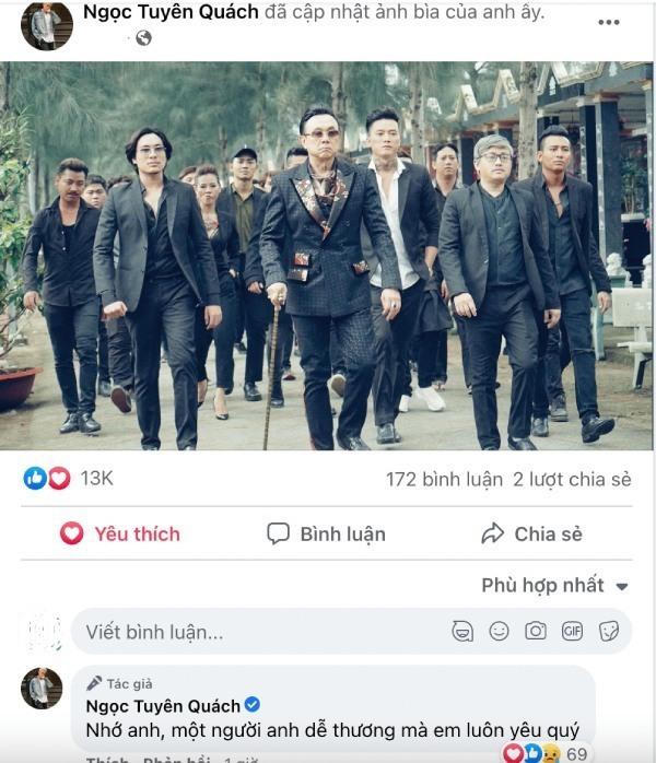 Quách Ngọc Tuyên chia sẻ khung ảnh xúc động bên cố NS Chí Tài