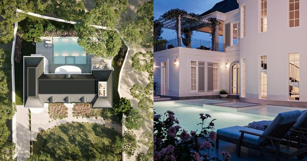 NS Vân Dung "khoe" căn biệt thự mới bề thế như khu nghỉ dưỡng