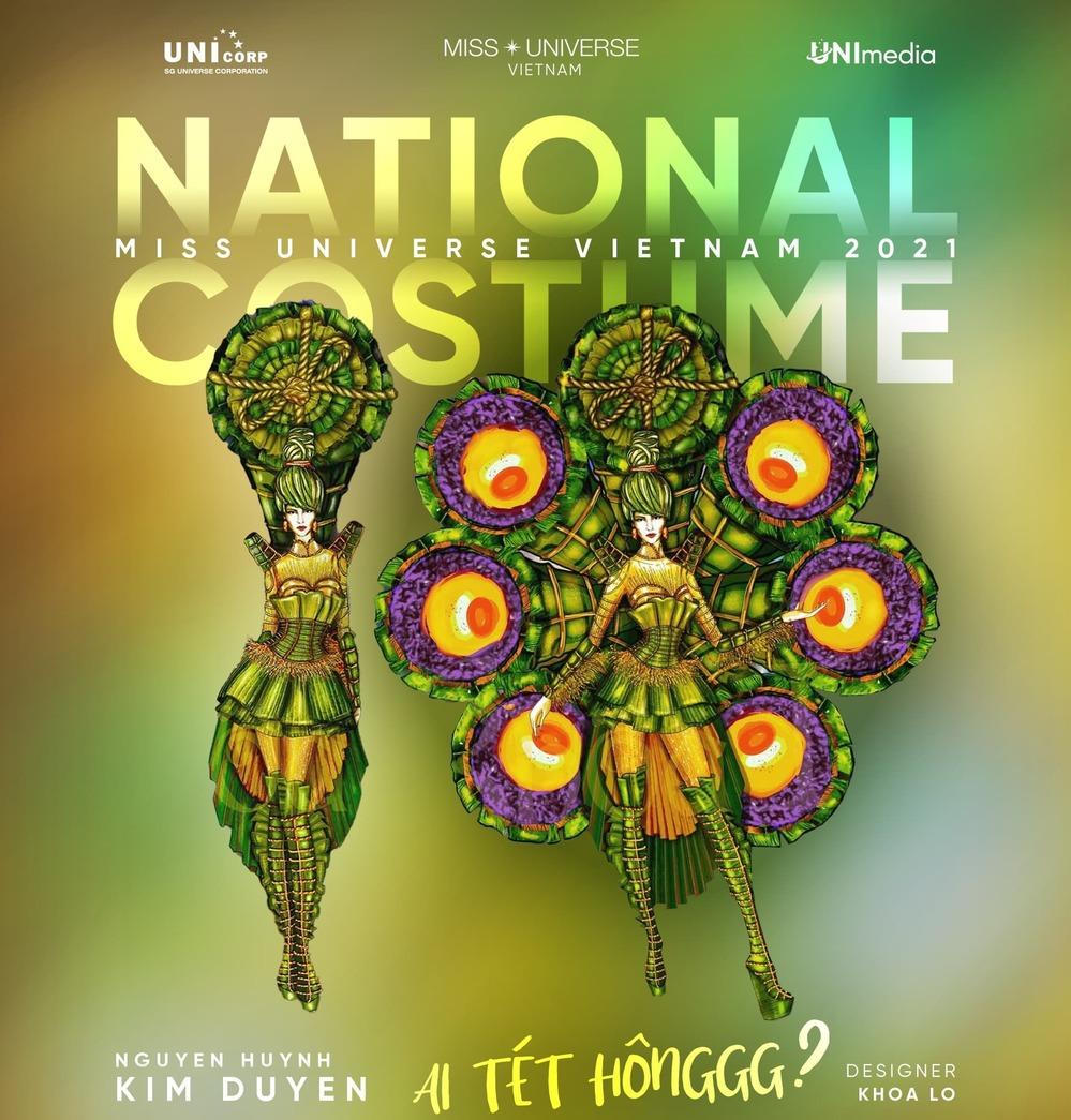 Chính thức lộ diện trang phục dân tộc của Á hậu Kim Duyên tại Miss Universe