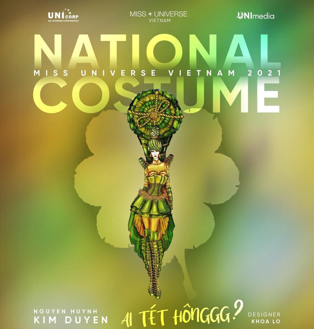 Chính thức lộ diện trang phục dân tộc của Á hậu Kim Duyên tại Miss Universe