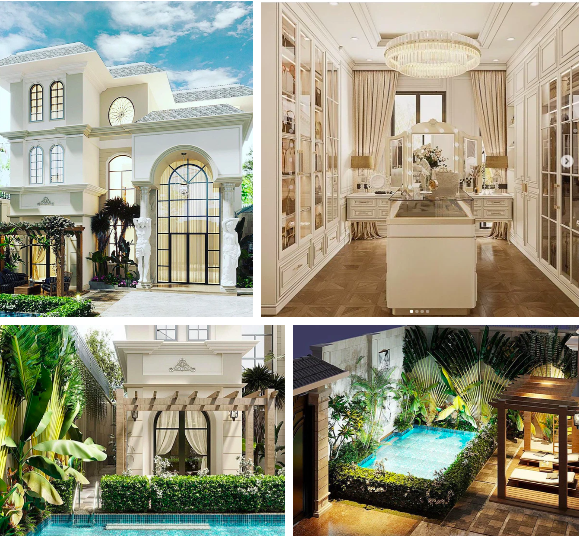 Toàn cảnh biệt thự mới của Lệ Quyên, hơn 3 tỷ chỉ đủ xây cái cổng nhà