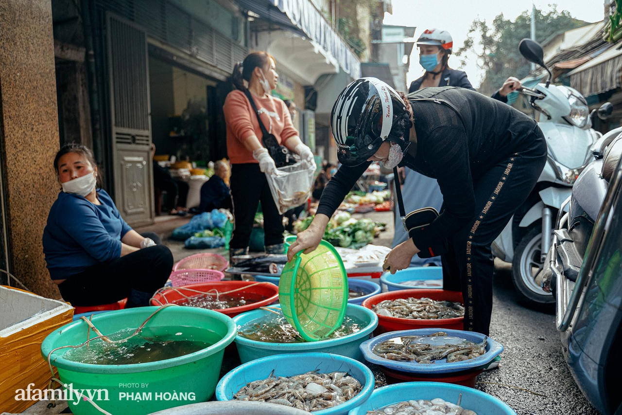 Ngôi chợ lâu đời nhất phố cổ được giới nhà giàu chuộng mua vì toàn đồ chất lượng tươi ngon