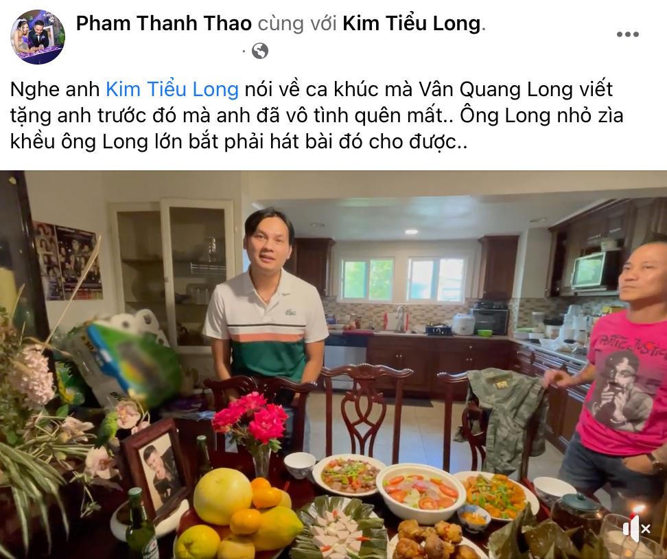 Bạn bè Vân Quang Long tụ họp đông đủ trong ngày giỗ sớm của cố ca sĩ tại Mỹ